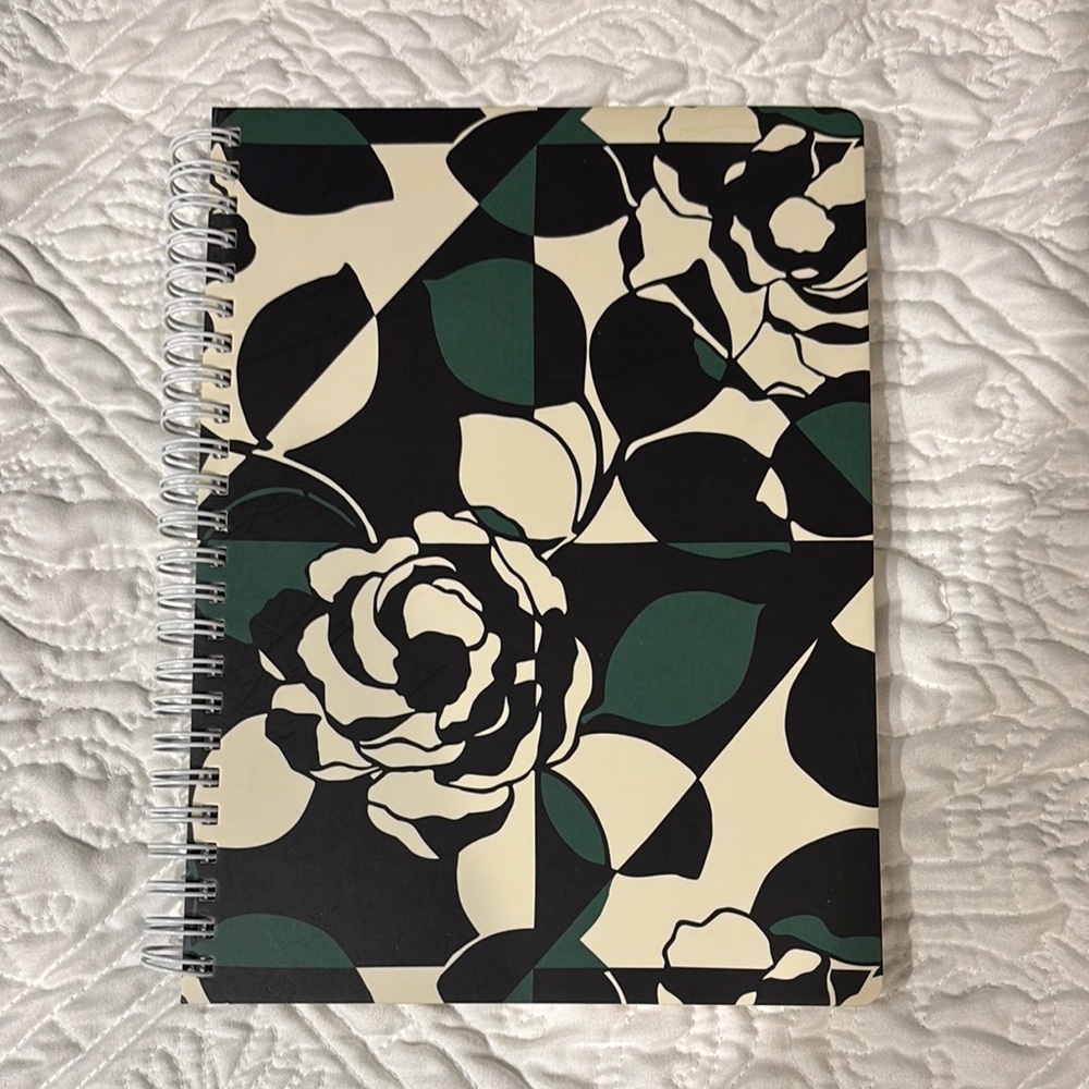 Vera Bradley- Imperial Rose pattern-  mini spiral notebook